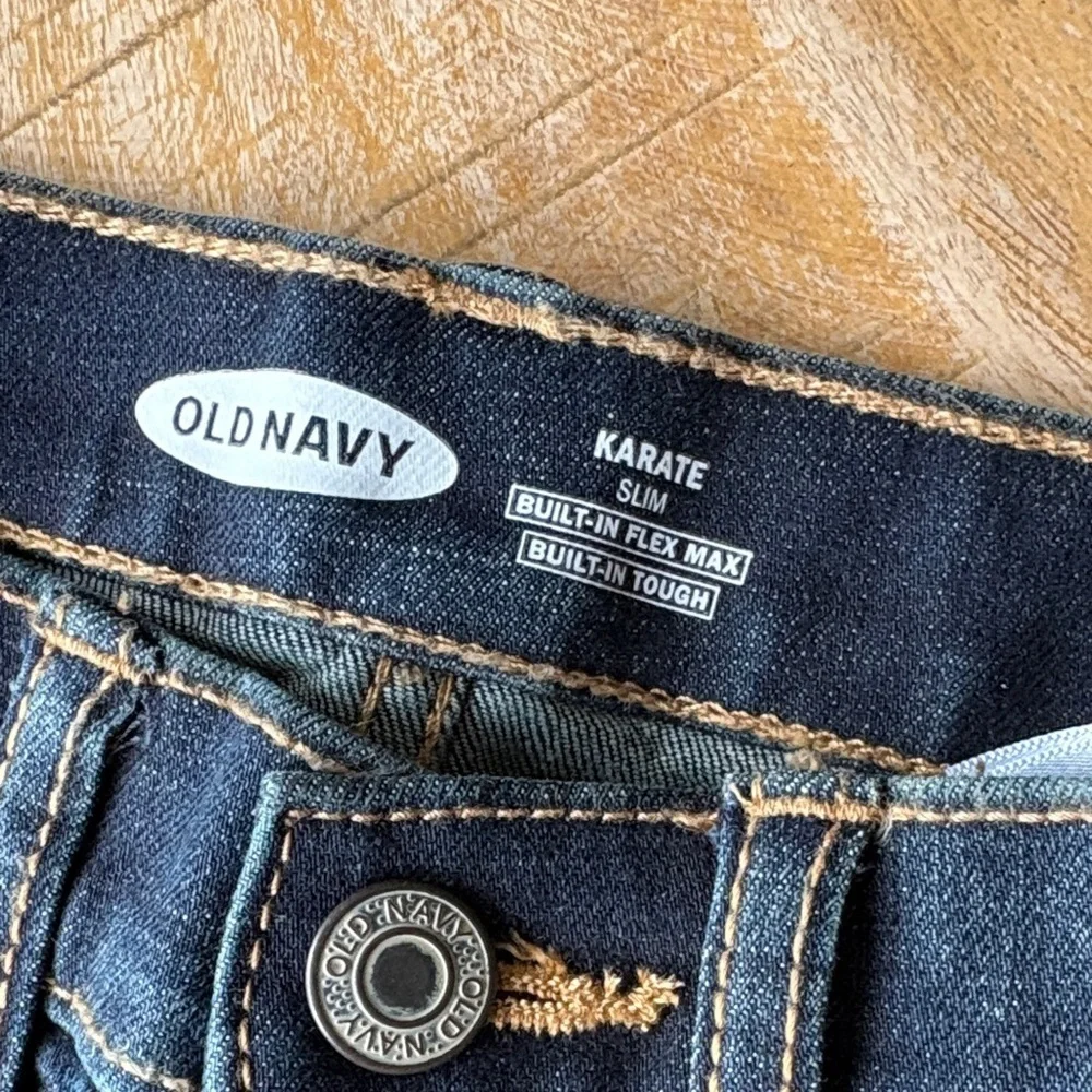 NWOT Old Navy Boys Karate Slim Jeans size 8